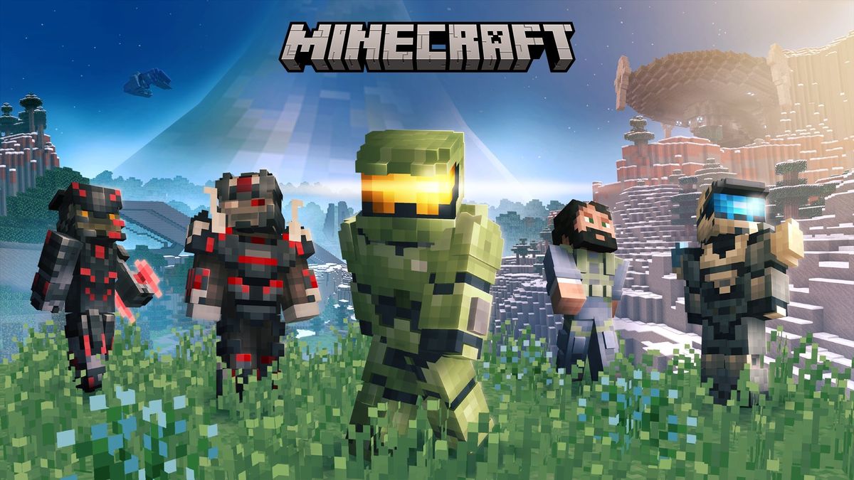 Minecraft Master Chief Mash Up Pack Hero Image