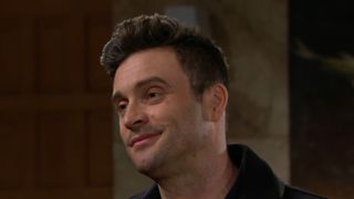 Daniel Goddard as Cane smirking in The Young and the Restless