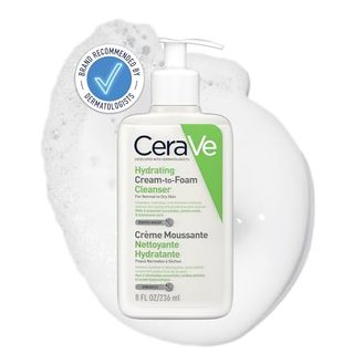 Cerave Cream-To-Foam Cleanser With Amino Acids for Normal to Dry Skin 236ml