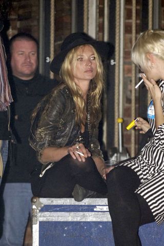 Kate Moss At A Babyshambles Gig, 2007