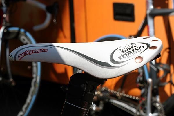 Selle San Marco's Racing Replica saddle.