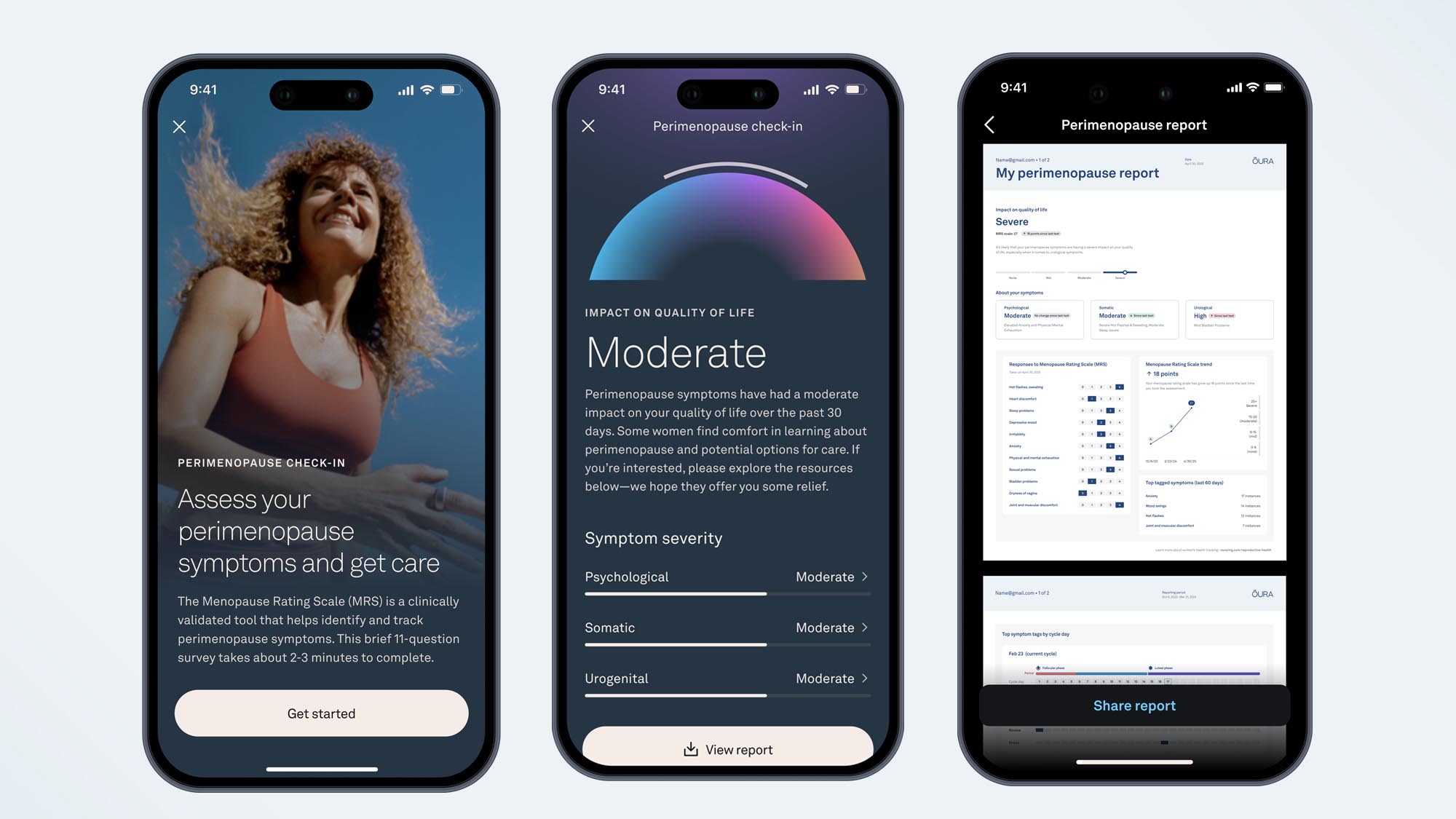 Oura womens health features