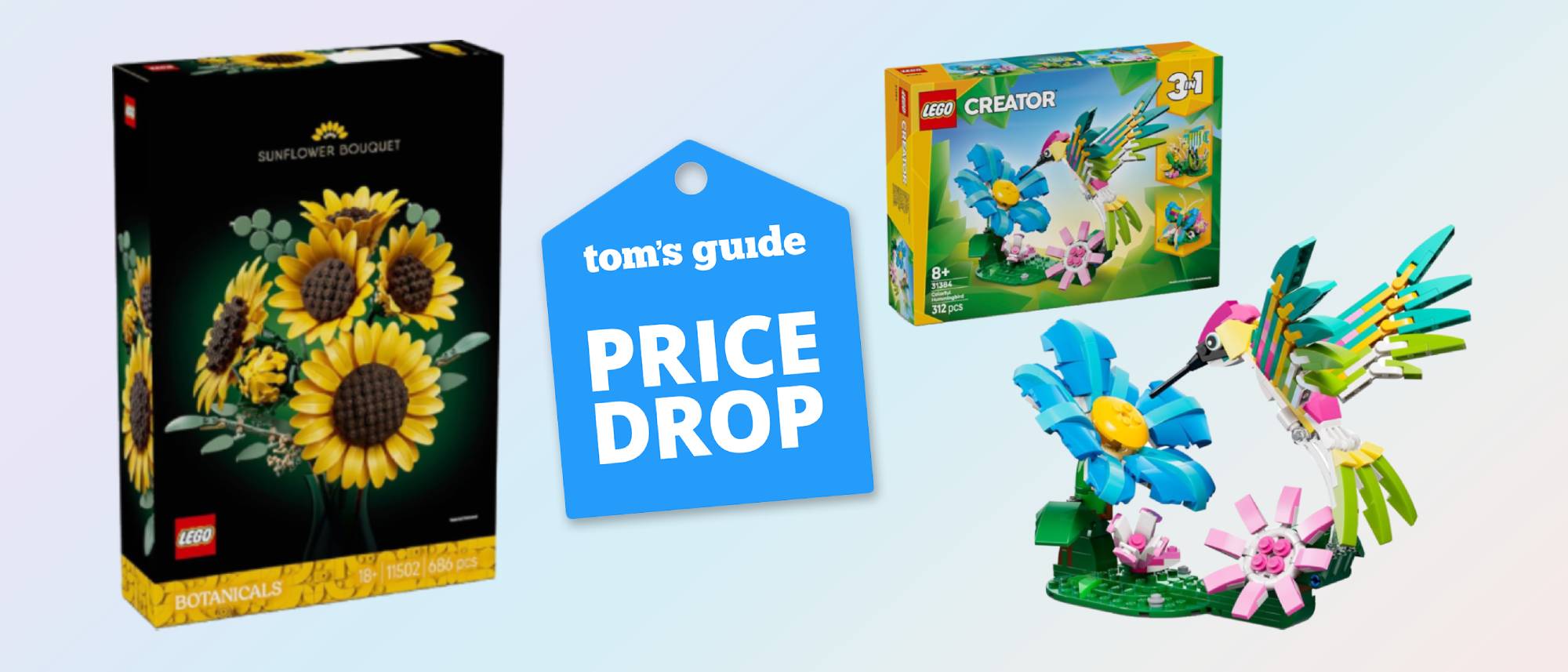 Lego flowers building sets