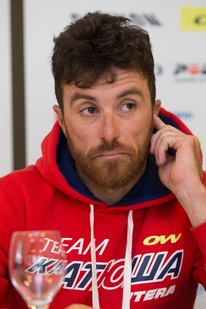 Luca Paolini (Team Katusha) at Friday's press conference.
