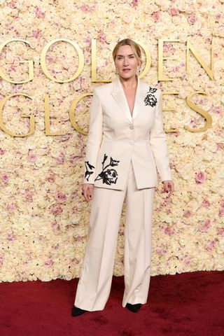 Kate Winslet attends the 82nd Annual Golden Globe Awards at The Beverly Hilton on January 05, 2025 in Beverly Hills, California.