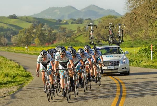 The pace went up as the team made got closer to home.