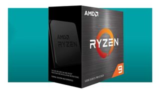 AMD Ryzen 9 5900X box shot.
