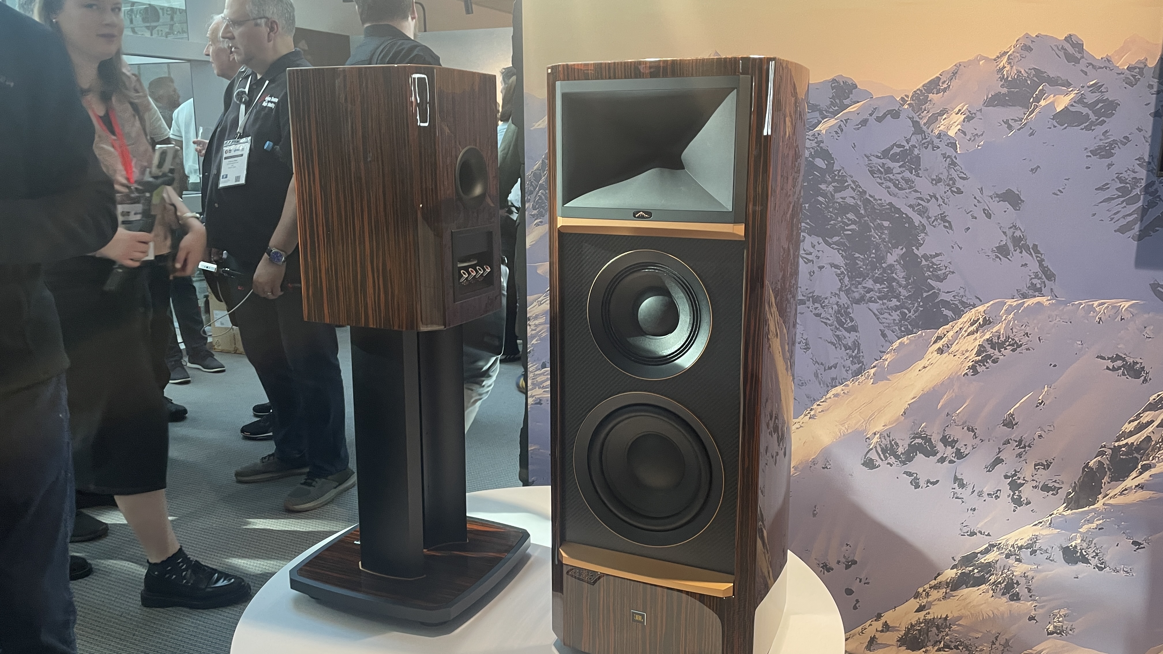 JBL Summit series speakers on show