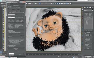 Use Brute Force and Lightcache in your render to prevent hair from flickering