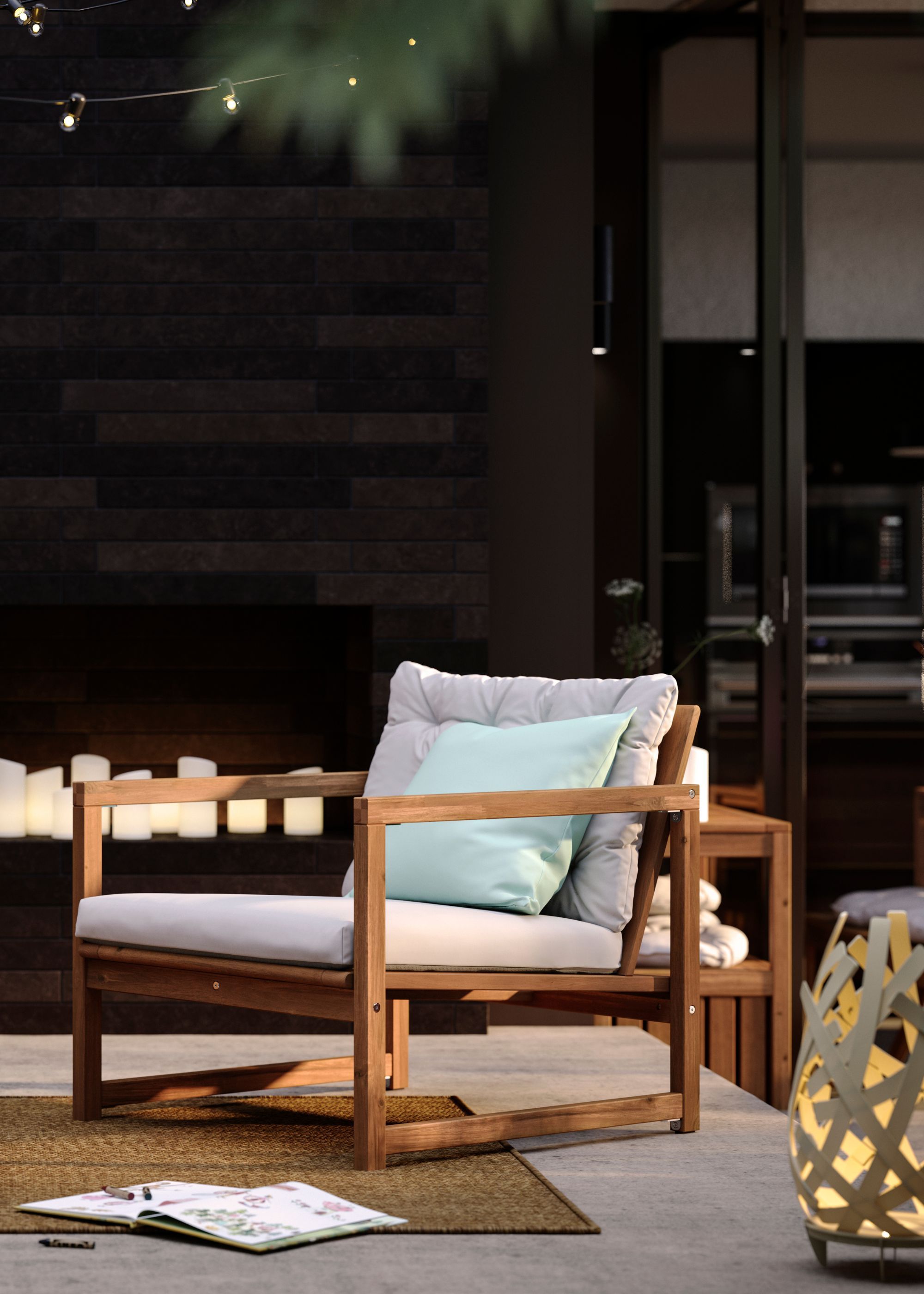IKEA's NÄMMARÖ Outdoor Lounge Chair Will Quietly Elevate Your Space — It's Stylish, Affordable, and Works With Any Garden Aesthetic