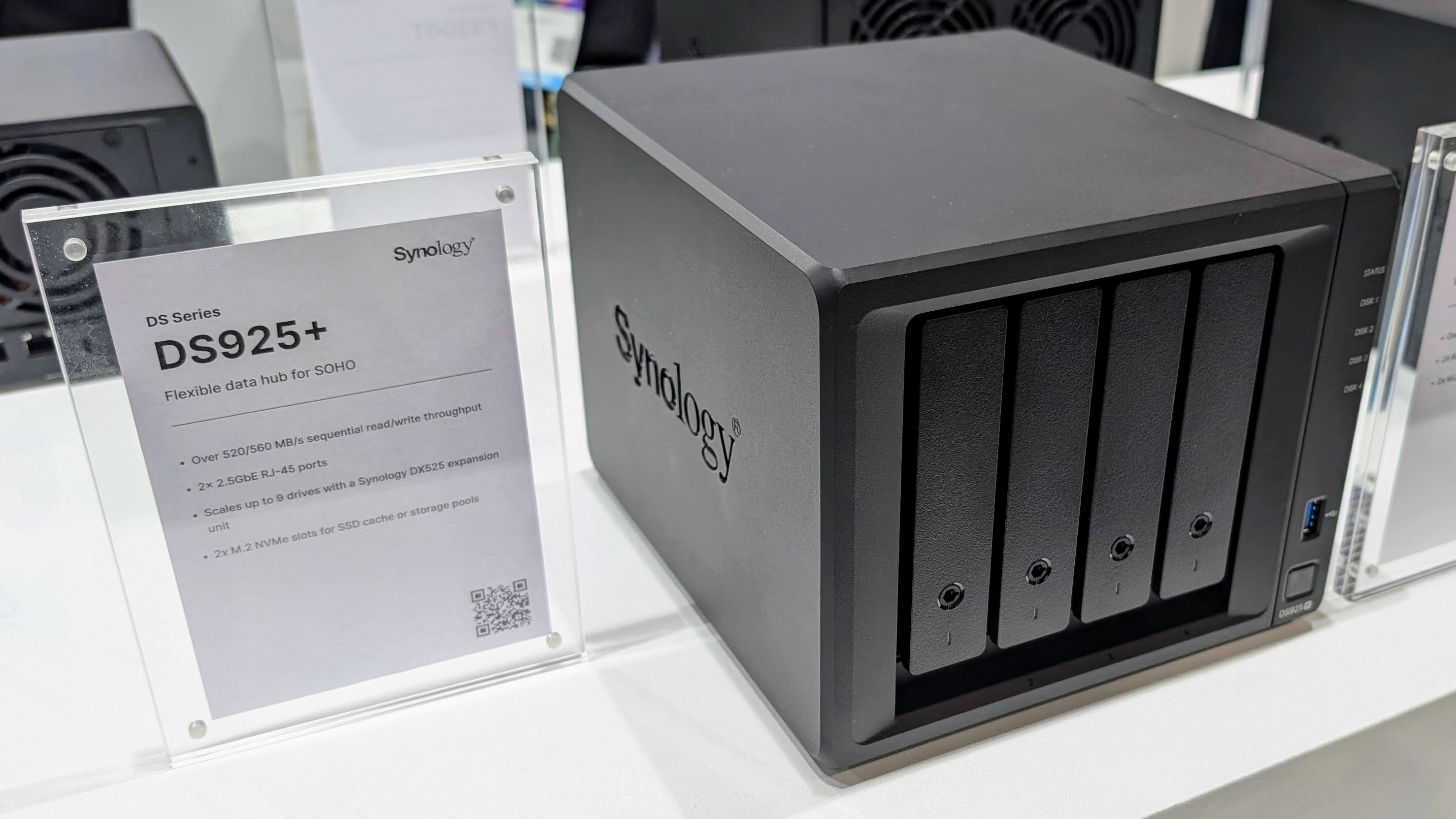 Synology DiskStation DS925+ at Computex 2025