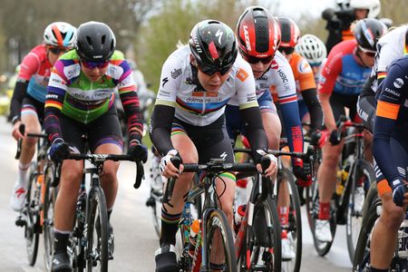 Anna van der Breggen on stage 3 of the Healthy Ageing Tour