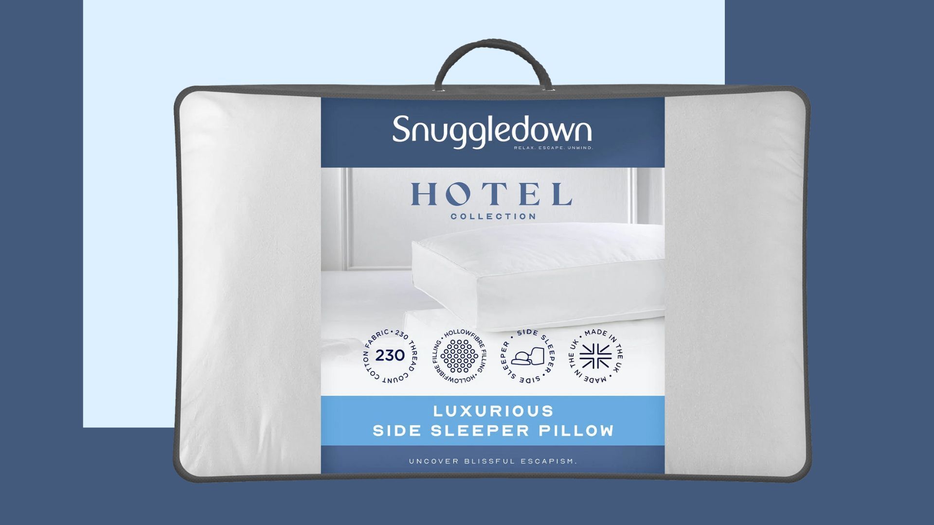Snuggledown Hotel Luxurious Side Sleeper Pillow review Woman & Home