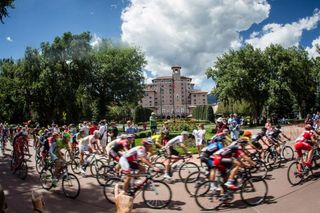 Stage 4 of the USA Pro Challenge in Colorado Springs