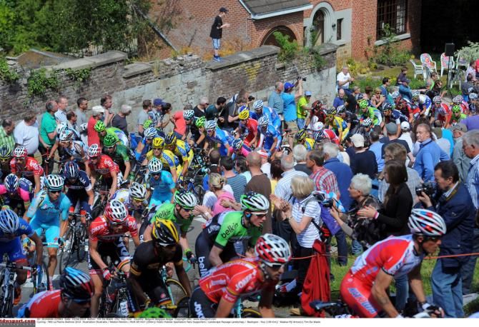 On the Mur de Huy