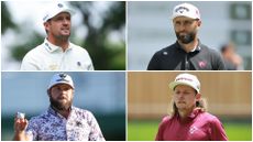 Bryson DeChambeau, Jon Rahm, Tyrrell Hatton and Cameron Smith