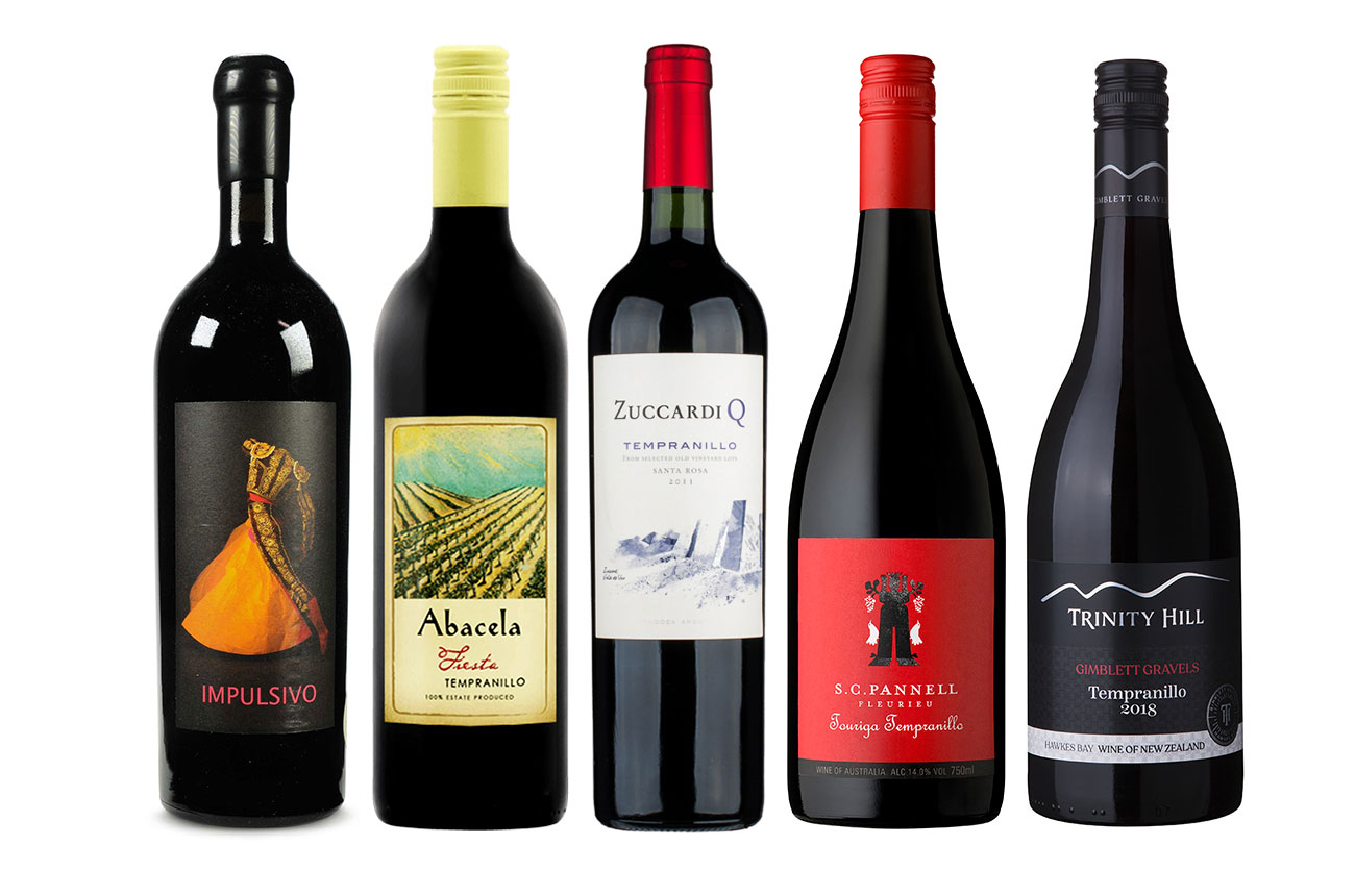 top Tempranillo wines