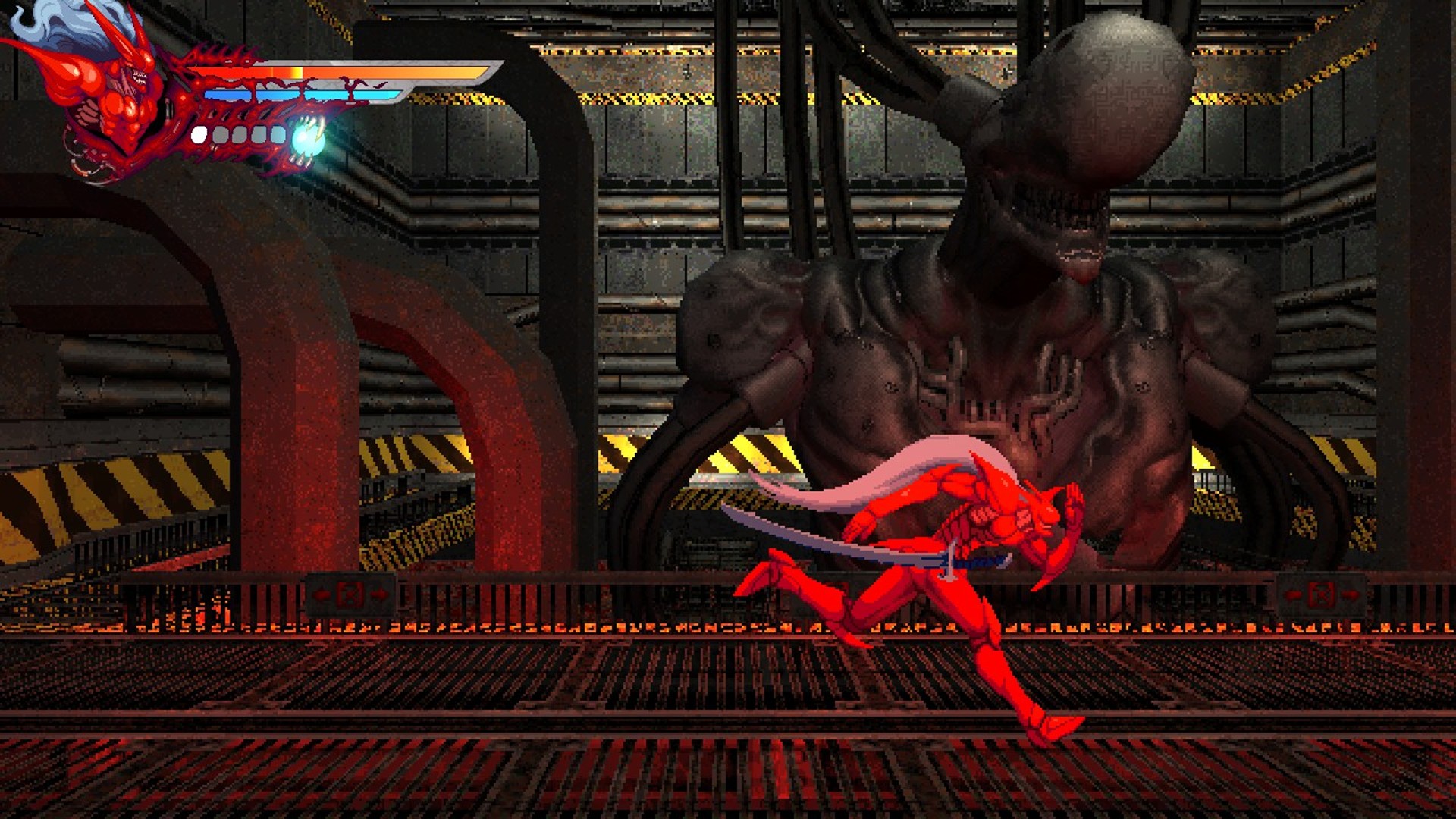 Punching an enemy so hard that its ribs pop out, and other ways that Slave Zero X is "bringing a little bit of the horror back into character action games"