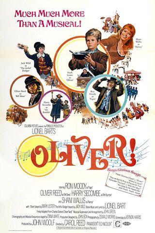 Original poster for the film Oliver!