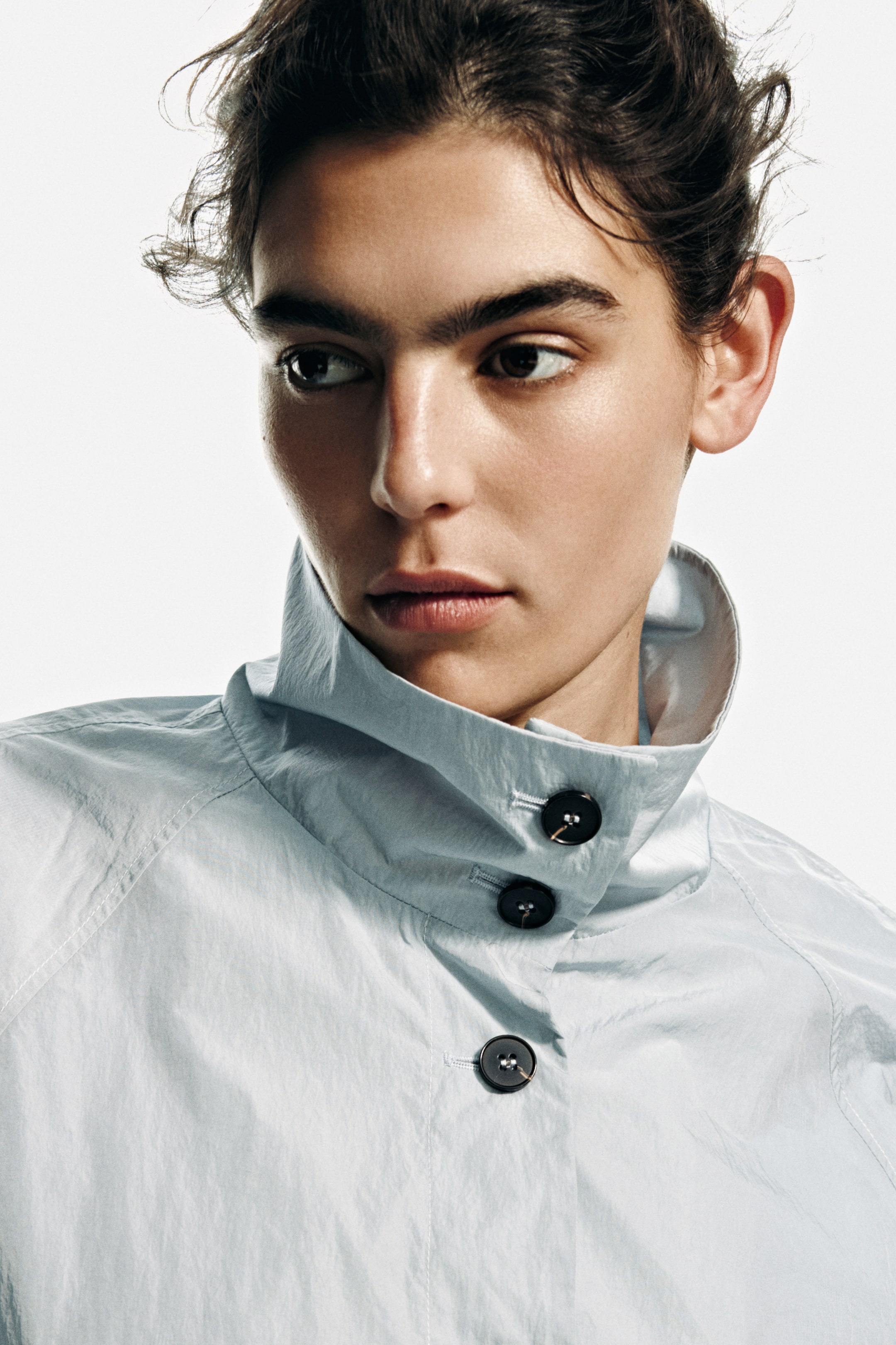 Oversized Bubble-Hem Jacket