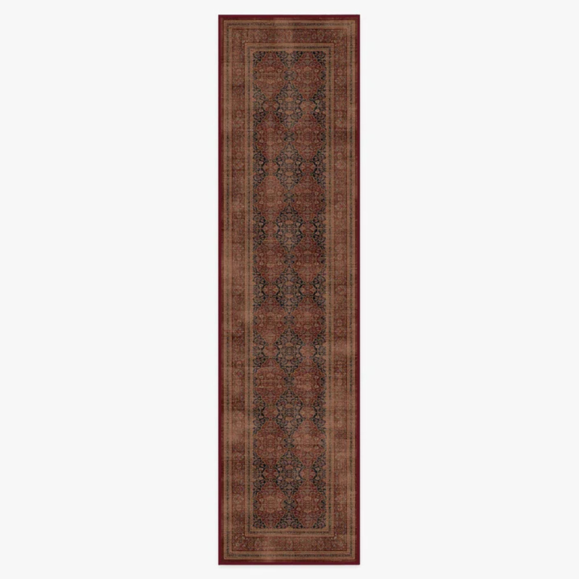 Vesper Amber Red Flatwoven Rug