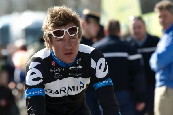 Heinrich Haussler focused before the start