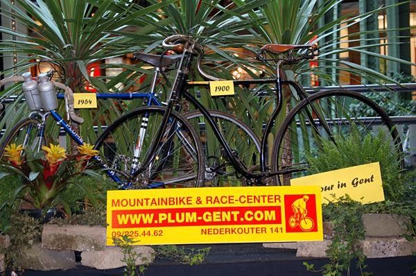 Race bikes from a different era