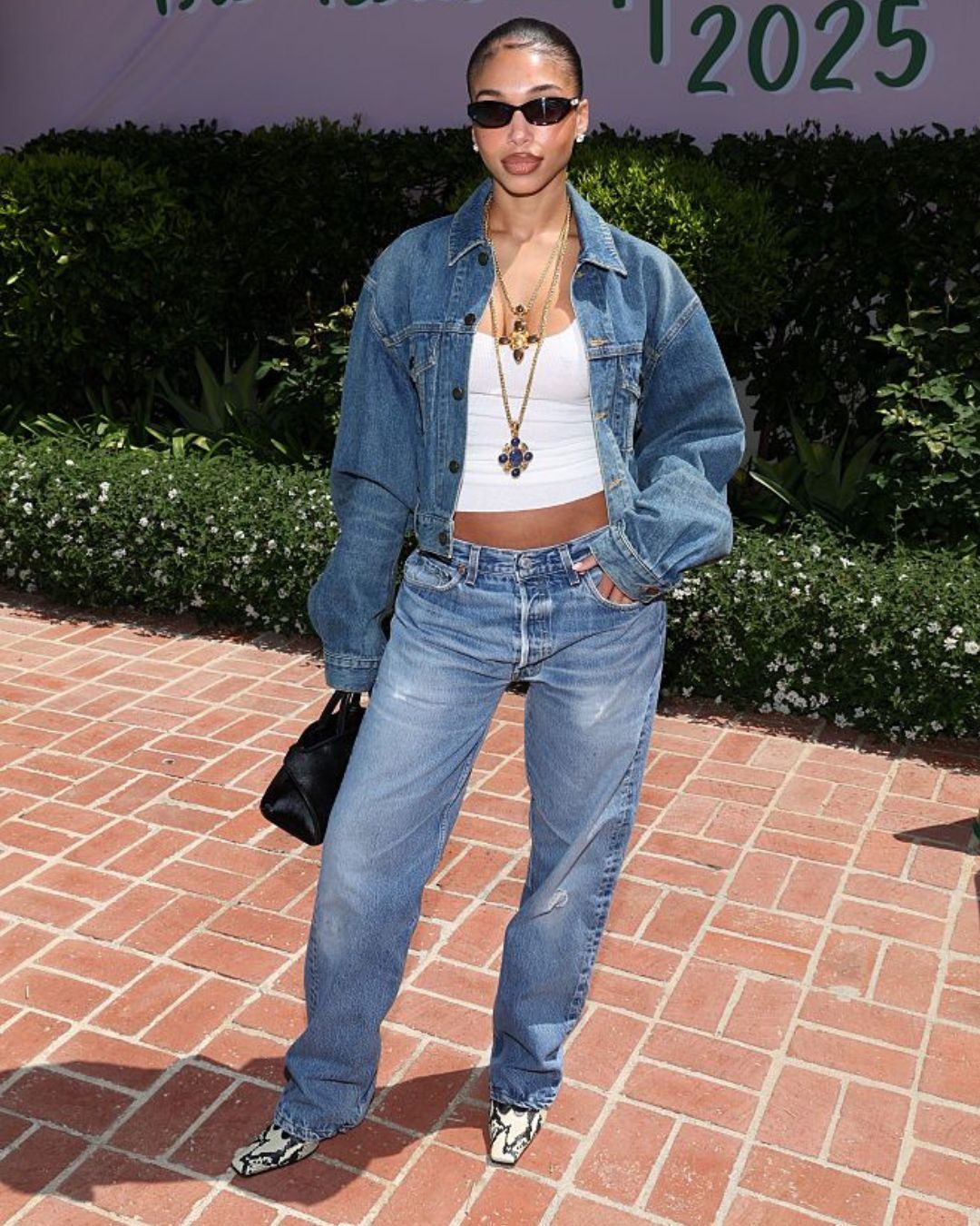 Lori Harvey attends the CLD PR Pre-Festival House 2025 on April 08, 2025 in Beverly Hills, California. (Photo by Phillip Faraone/Getty Images for CLD PR)