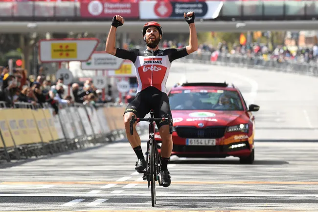 La vittoria di Thomas De Gendt a Barcellona (Foto: Getty Images Sport)