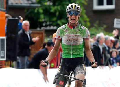 Marianne Vos (Jumbo-Visma) wins stage four of the 2021 Simac Ladies Tour