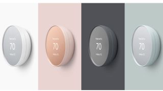 The Google Nest Thermostat comes in a range of colourshome
