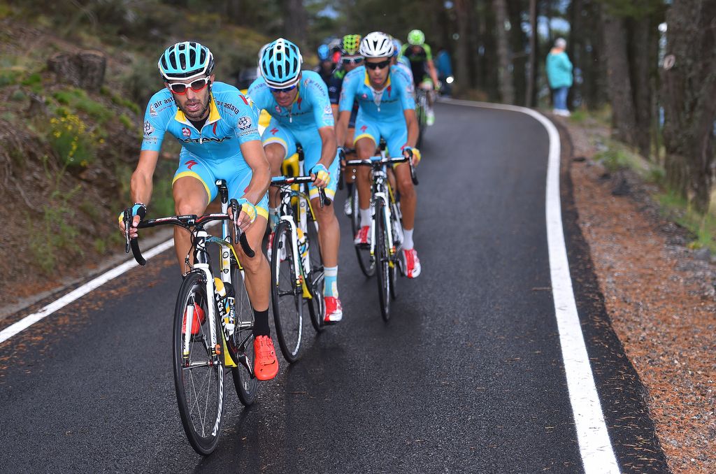 Dario Cataldo on the Astana train