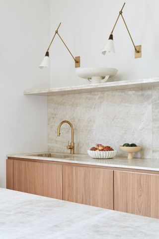 A minimalist kitchen