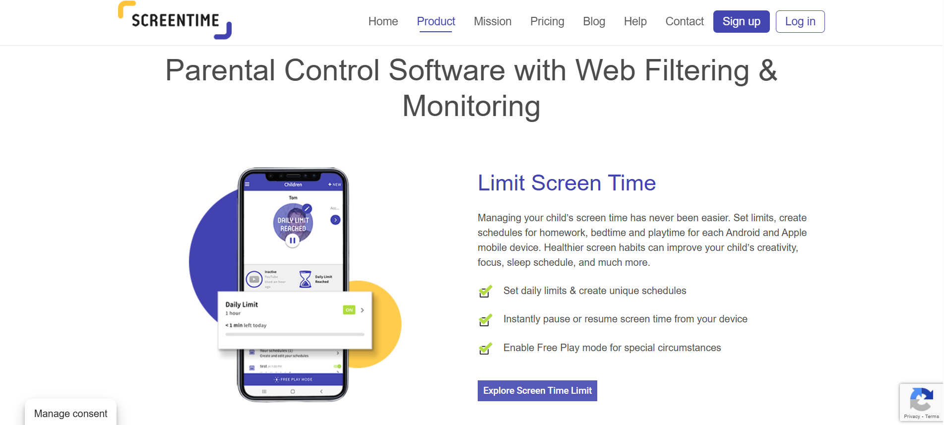 Screen Time parental control app review