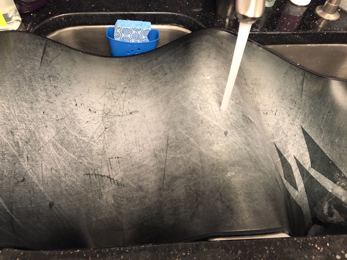 2. Rinse with cold water.