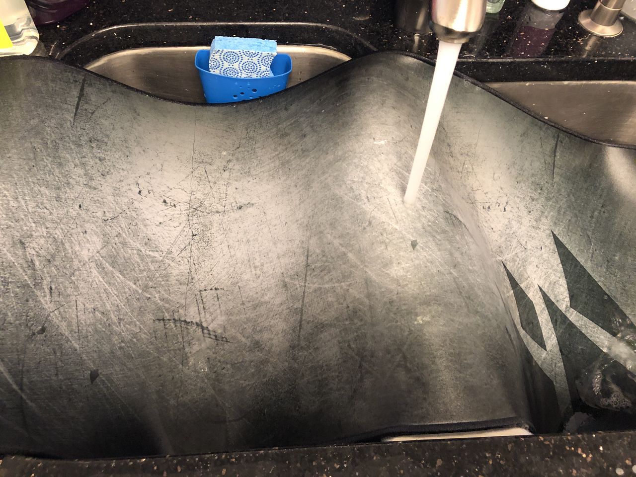 2. Rinse with cold water.