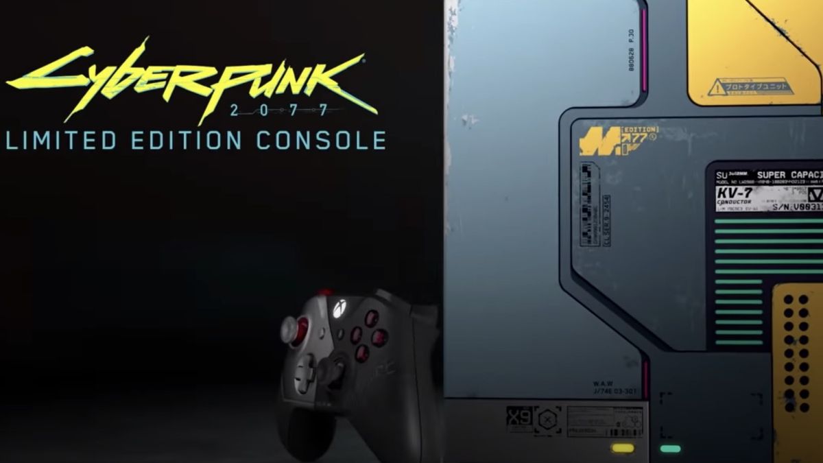 cyberpunk 2077 xbox one x special edition