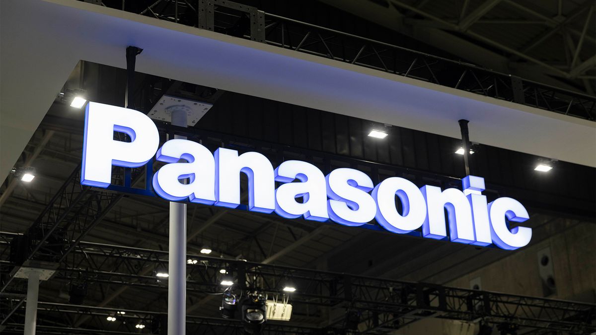 Panasonic exhibition booth seen at CP+ 2024 in Pacifico Yokohama