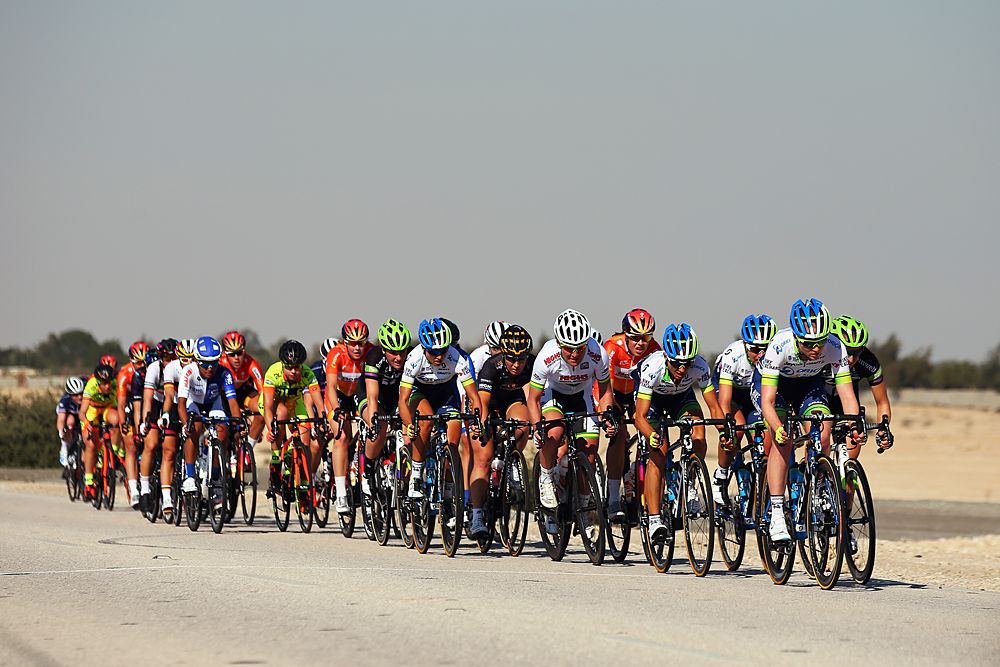 Ladies Tour of Qatar stage 1 was the test event for the Doha World Championships