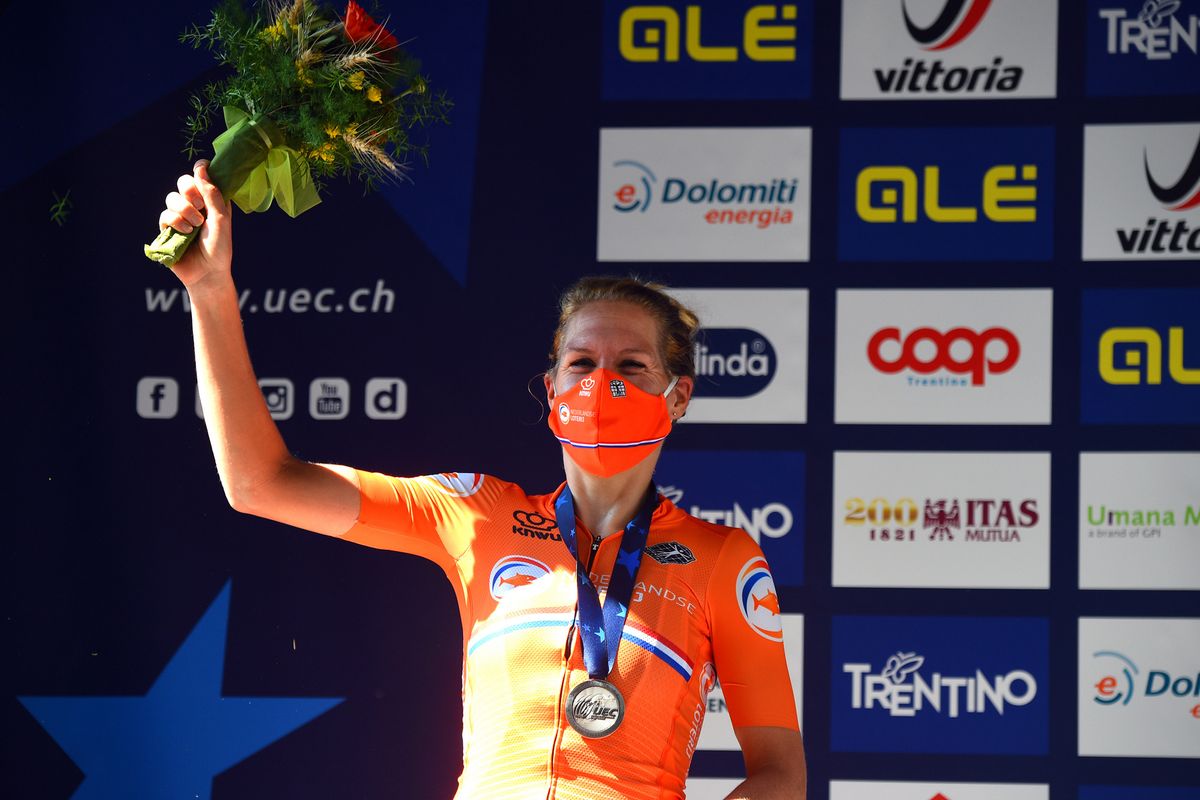 2021 UEC Road European Championships Trento Elite Womens Individual Time Trial 224 km 09092021 Ellen Van Dijk Netherlands photo Dario BelingheriBettiniPhoto2021