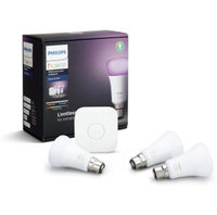 Philips Hue Starter Kit White and Colour (B22 Bayonet):&nbsp;was £128.09, now £90.99 at Amazon