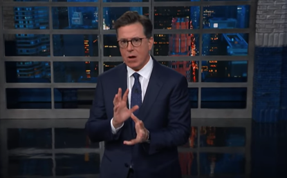 Stephen Colbert on Tuesday's Late Show