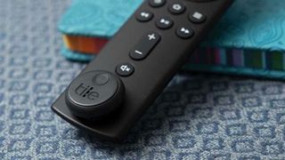 Tile sticker stuck to remote