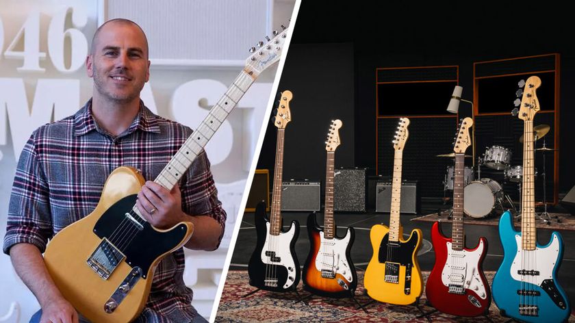 Fender&#039;s executive vice president of product Justin Norvell