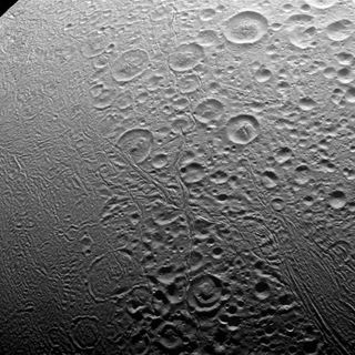 North Pole of Enceladus