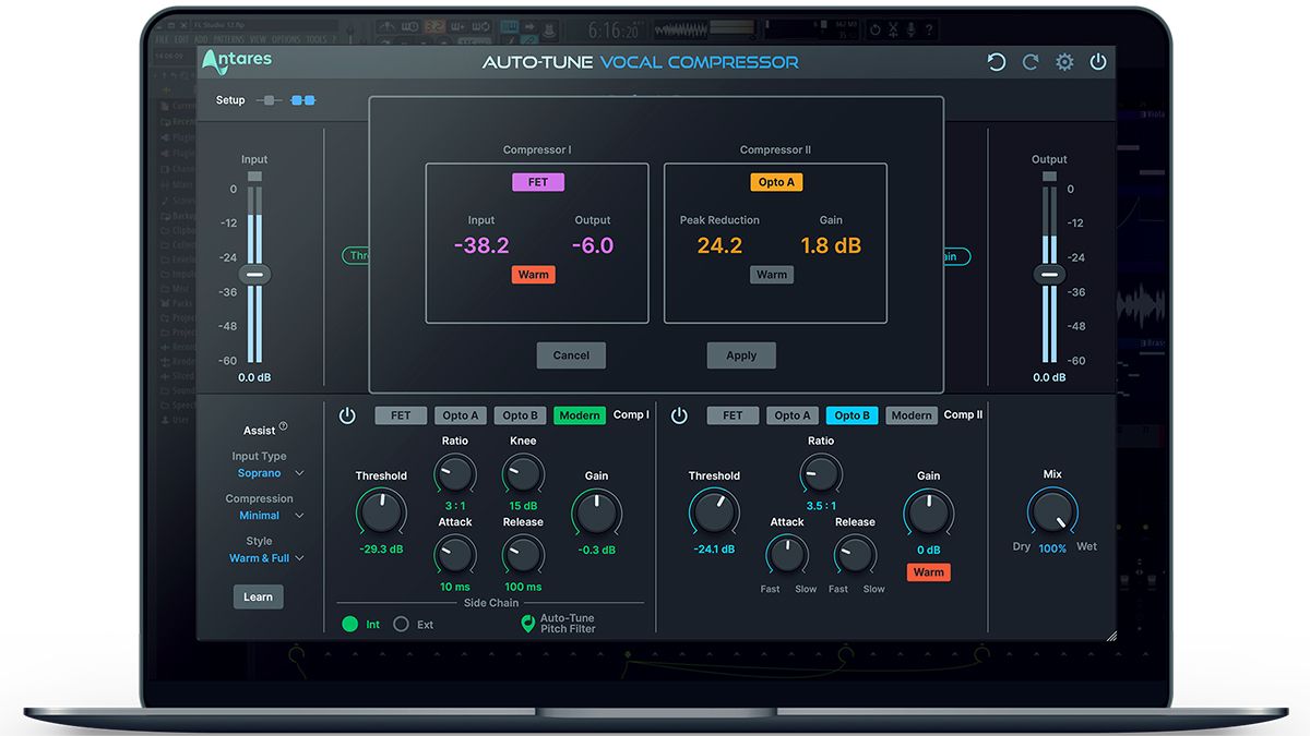 Antares Auto-Tune Compressor