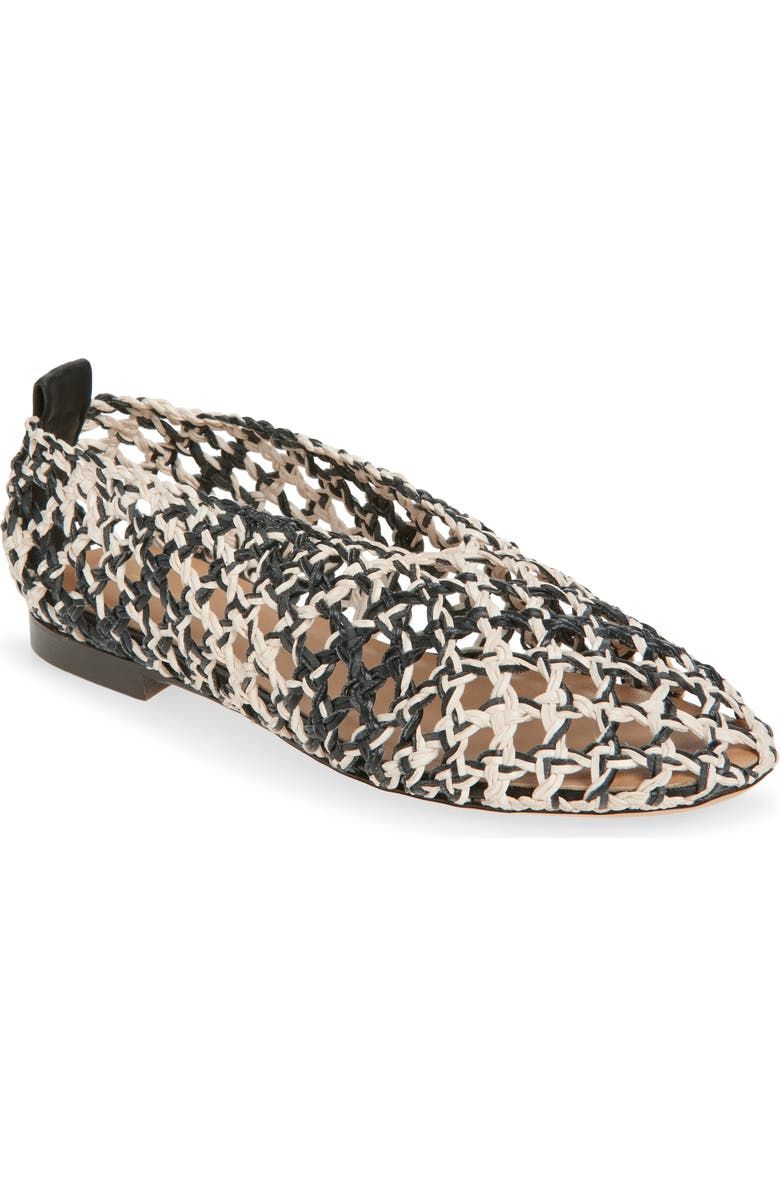 Open Weave Ballet Flat