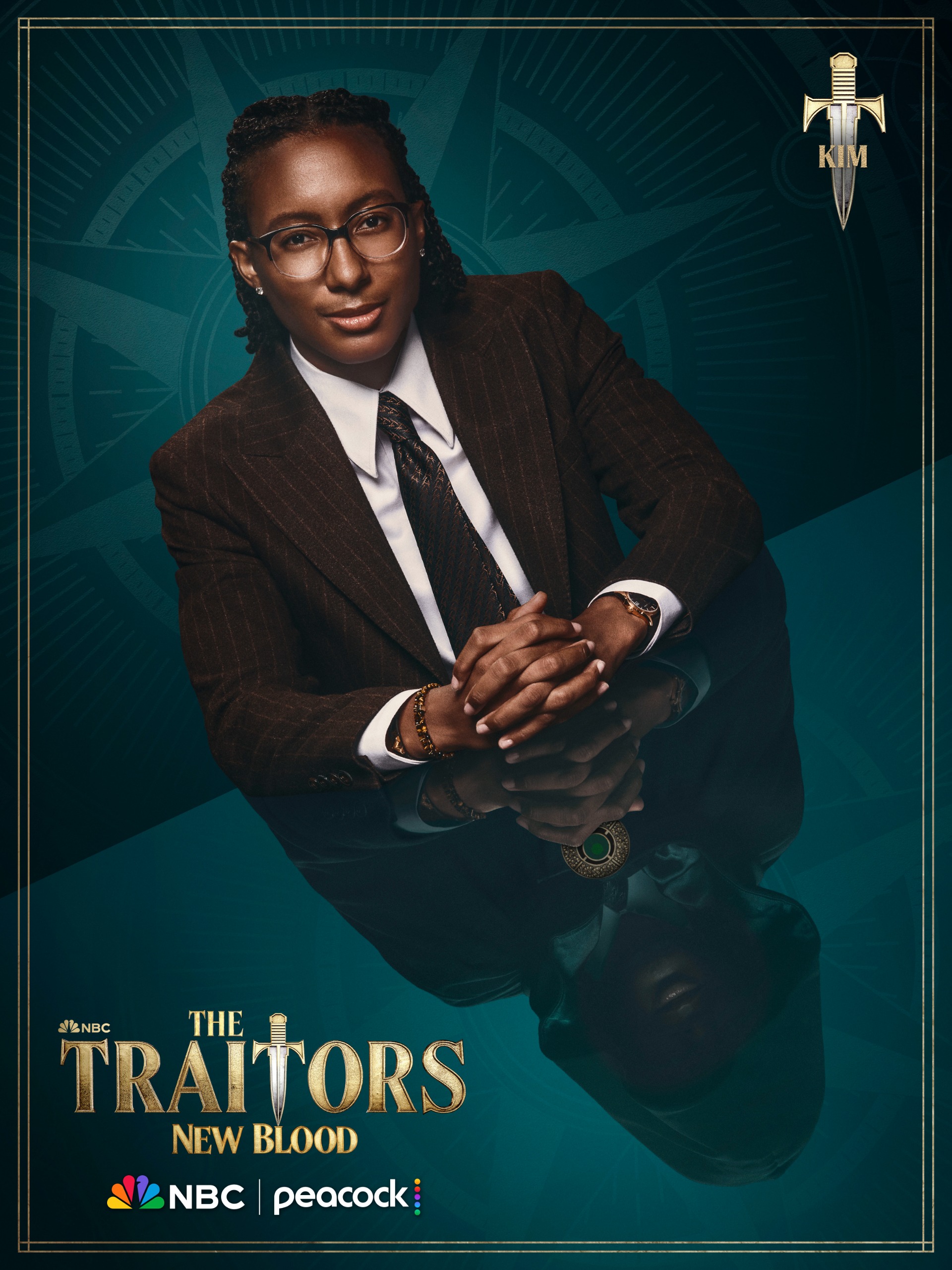 The cast portrait for Kim Daily from NBC's 'The Traitors: New Blood.'