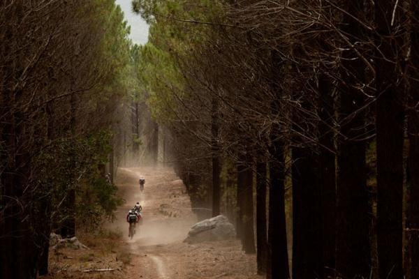 All downhill to the finish
