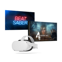 Meta Quest 2 128GB with Beat Saber and Resident Evil 4 | $399.99